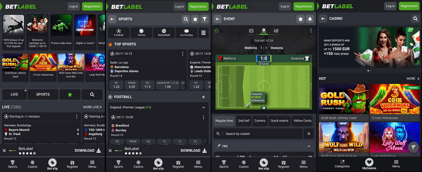 Betlabel klađenje preko mobilnog telefona
