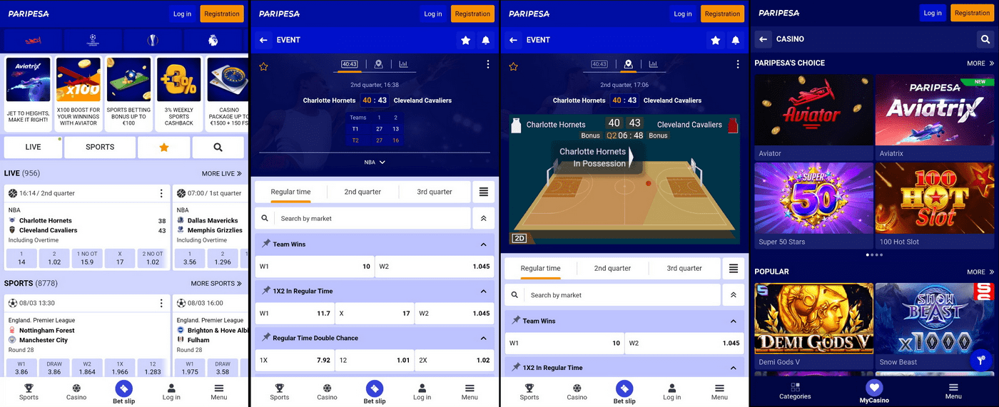 Paripesa klađenje preko mobilnog telefona